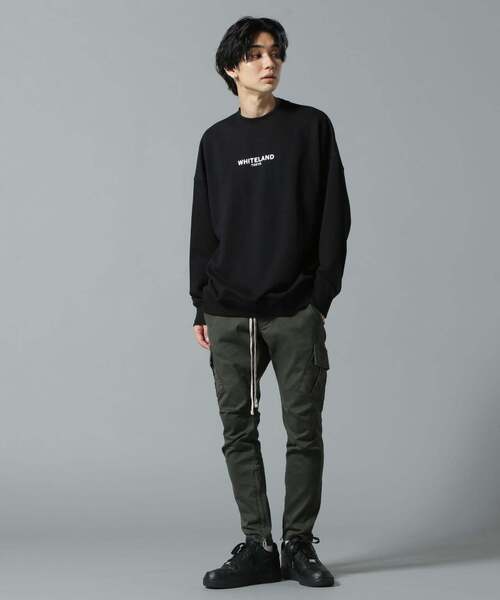 WHITELAND(ホワイトランド)の「【WEB&DEPOT限定】WHITELAND/ホワイトランド/TOKYO CREWNECK SWEATSHIRTS(スウェット・メンズ・ホワイト/グレー/ブラック/カーキ・MEDIUM/LARGE)」の6枚目の写真
