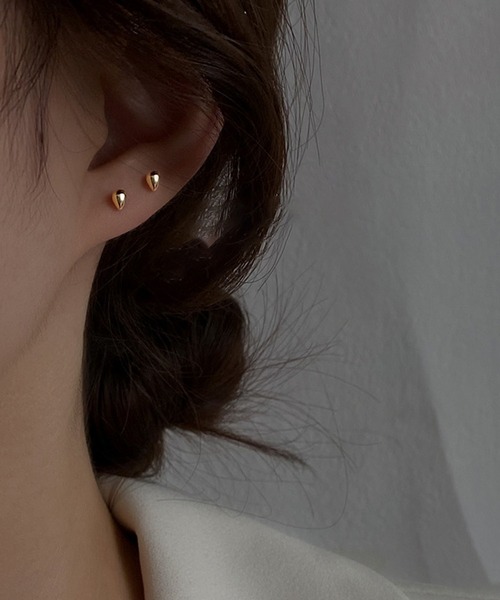 [ New Arrivals ] 925シルバー ピアス(両耳用) セール】（ポスト：925シルバー）アレルギー対応ピアス（ピアス