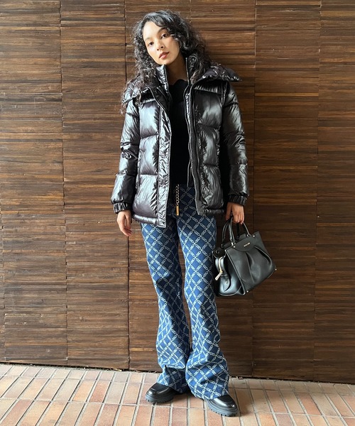 MICHAEL KORS（マイケルコース）の「ロゴジャカード フレア チェーン