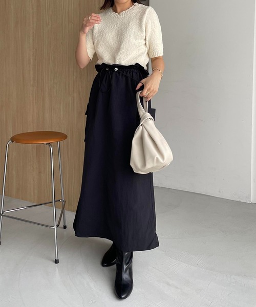 CAPRICIEUX LE'MAGE ❁新品タグ付き　カーゴスカート CAPRICIEUX LE'MAGE（カプリシューレマージュ）の「カーゴ