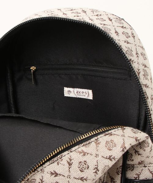 axes femme（アクシーズファム）の「モノグラム柄ミニリュック（バックパック/リュック・レディース・ブラック/ブラウン・FREE）」の17枚目の写真