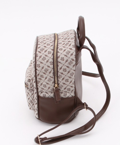 axes femme（アクシーズファム）の「モノグラム柄ミニリュック（バックパック/リュック・レディース・ブラック/ブラウン・FREE）」の3枚目の写真