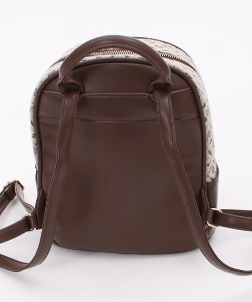 axes femme（アクシーズファム）の「モノグラム柄ミニリュック（バックパック/リュック・レディース・ブラック/ブラウン・FREE）」の4枚目の写真