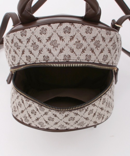 axes femme（アクシーズファム）の「モノグラム柄ミニリュック（バックパック/リュック・レディース・ブラック/ブラウン・FREE）」の12枚目の写真