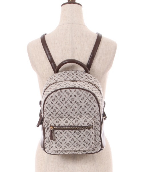 axes femme（アクシーズファム）の「モノグラム柄ミニリュック（バックパック/リュック・レディース・ブラック/ブラウン・FREE）」の14枚目の写真