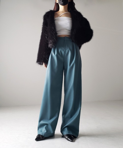 me+em select(ミームセレクト) me+em select スラックス パンツ 「 シリーズ累計販売枚数25万