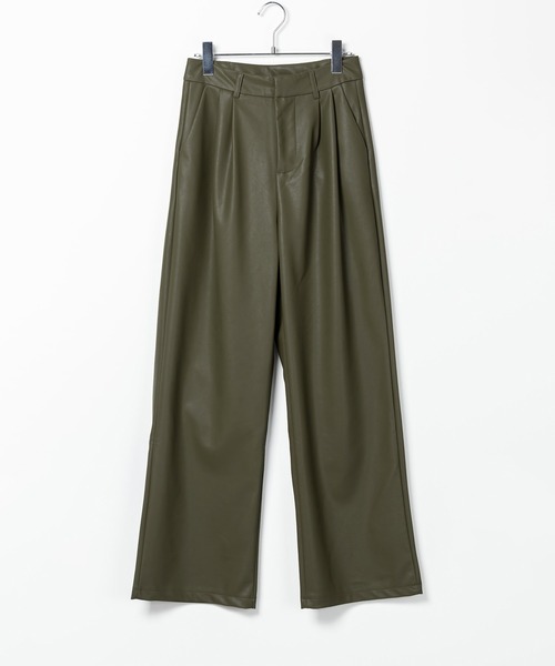 美品　アルパカウール　ワイドツータック　スラックス MAISON SPECIAL スラックス 「UNISEX」Wool Mix Continuous Tow