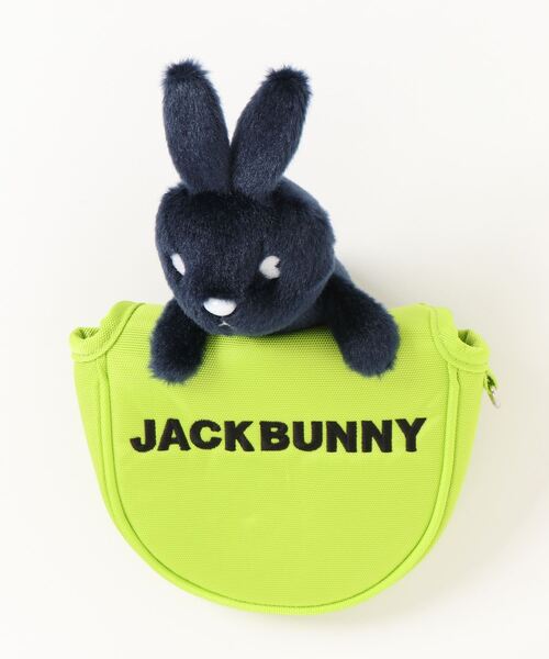 JACK BUNNY ジャックバニー  パターカバー マレット型 うさぎ  カーキ系 PT [240101426692] ゴルフウェア ストスト 新品】JACK BUNNY ジャックバニー パターカバー マレット型