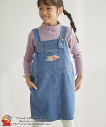 TOM&JERRY（トムアンドジェリー）の「【KIDS】【TOM and JERRY】デニムジャンパースカート（ジャンパースカート）」