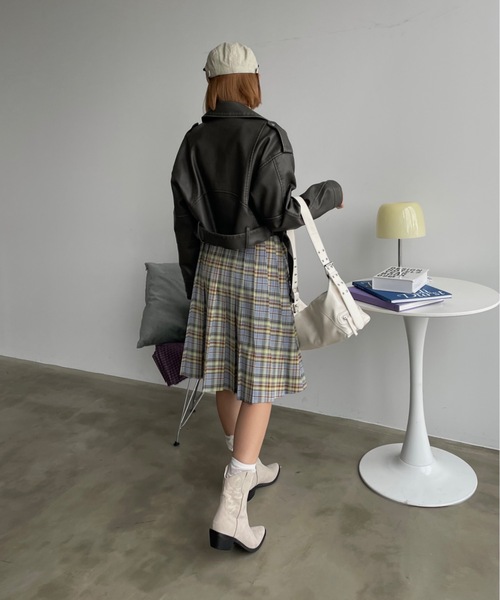 SHAGGIE（シャギー）の「ウエスタンショートブーツ（ブーツ・レディース・ブラック/ホワイト・SMALL/MEDIUM/LARGE）」の13枚目の写真