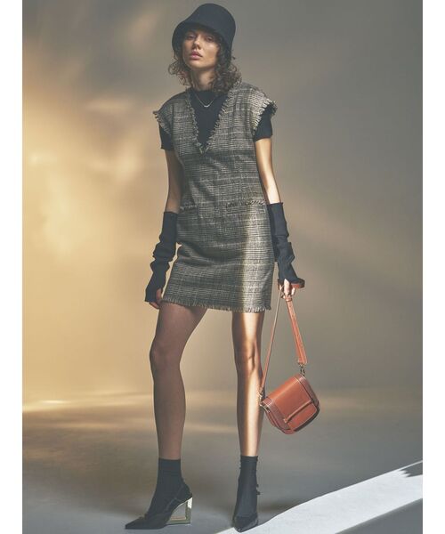 RESEXXY（リゼクシー）の「パールポイントネックレス（ネックレス・レディース・シルバー/ゴールド・FREE）」の5枚目の写真