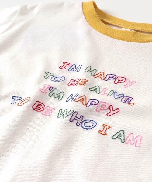 apres les cours（アプレレクール）の「5柄ロゴ・モチーフTシャツ（Tシャツ/カットソー・キッズ・ミント/オフホワイト/キナリ/ラベンダー/チャコール・100/80/140/110/130/120/90）」の15枚目の写真