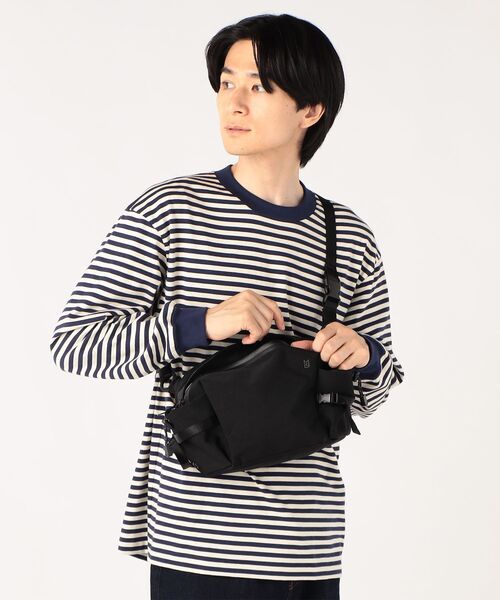 TRAVEL SHOP MILESTO(トラベルショップミレスト)の「LIKID 2WAYショルダーボディバッグ(ショルダーバッグ・レディース・ブラック/ライトグレー/ブルーグリーン・フリ-)」の7枚目の写真