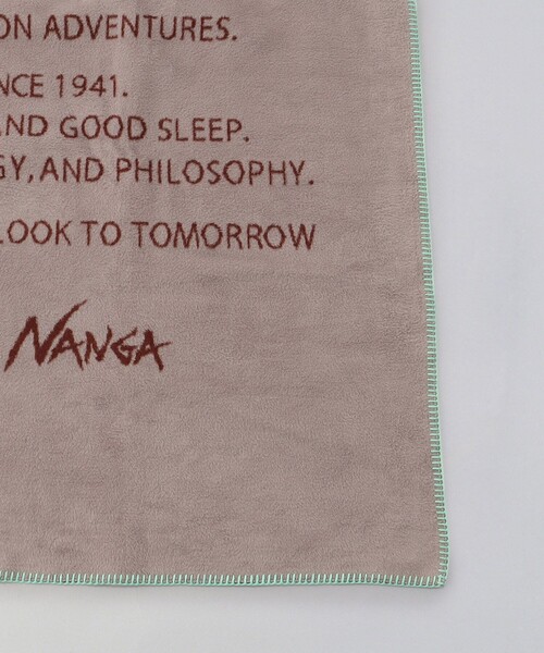 ナンガ フリークスストア 別注 ブランケット 新品 NANGA（ナンガ）の「NANGA×FREAK'S STORE/ナンガ×フリークス