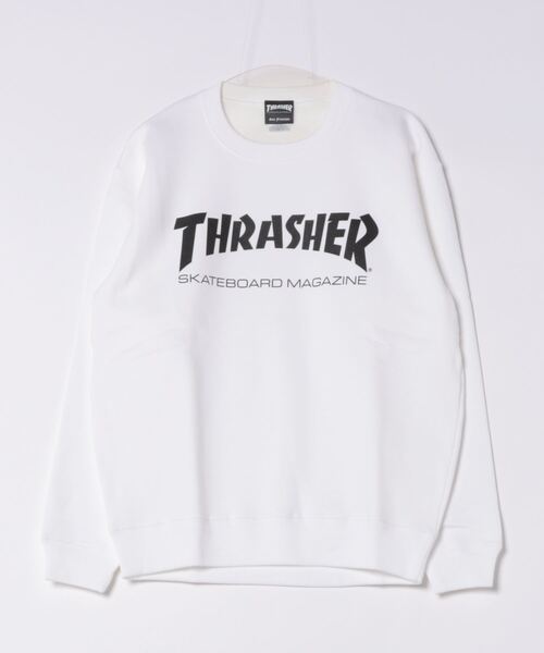 Thrasher フイルム ロゴ スウェット トレーナー 送料関税込み セール】MAG LOGO CREW SWEAT/スラッシャーロゴスウェット