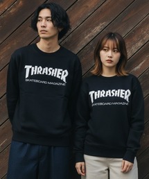 MAG LOGO CREW SWEAT/スラッシャーロゴスウェットトレーナー