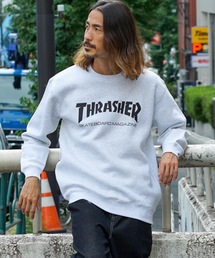 MAG LOGO CREW SWEAT/スラッシャーロゴスウェットトレーナー