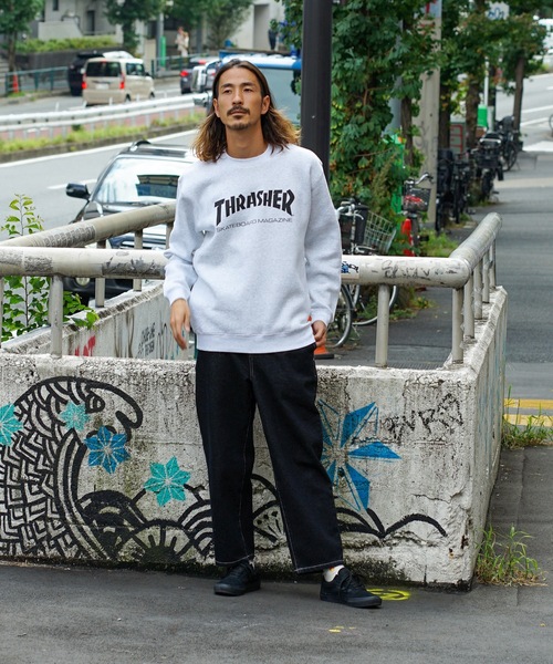 Thrasher magazine 10周年 フッド付き スウェット Thrasher magazine 10周年 フッド付き スウェット
