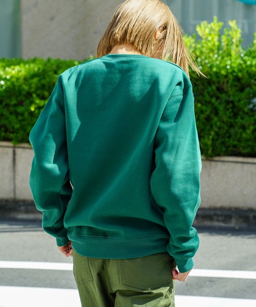 THRASHER(スラッシャー)の「MAG LOGO CREW SWEAT/スラッシャーロゴスウェットトレーナー(スウェット・メンズ・アッシュグレー/ダークグリーン/ブラック×ホワイト/ホワイト×ブラック/ネイビー・MEDIUM/LARGE/X-LARGE/XX-LARGE)」の7枚目の写真