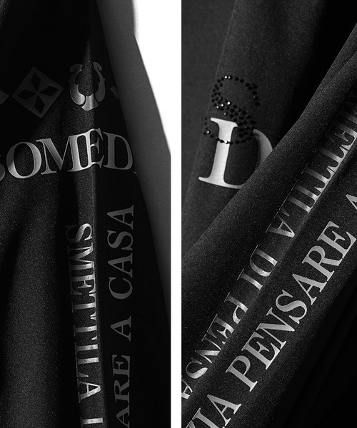 SOMEDIFF(サムディフ)の「ラバープリントラインストーン長袖シャツ メンズ 春服(シャツ/ブラウス・メンズ・ホワイト/ブラック・M/L/XL)」の14枚目の写真