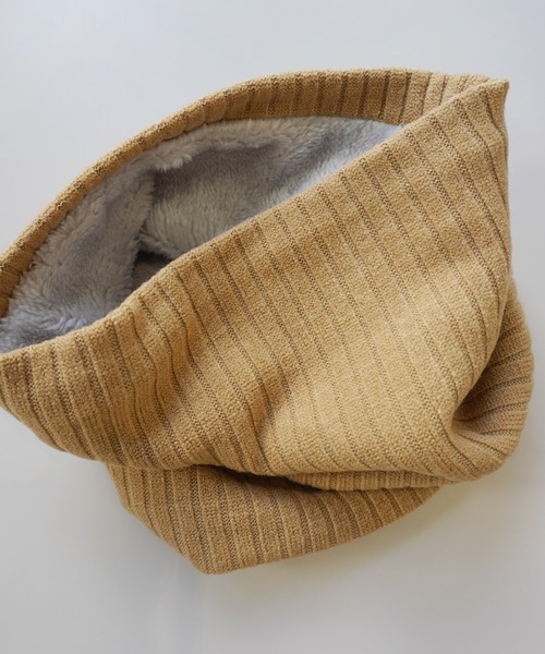 Port（ポート）の「あったか 裏ボア ベーシック ネックウォーマー #（ネックウォーマー/スヌード・メンズ・ブラック/ホワイト/オレンジ/ベージュ・FREE）」の11枚目の写真