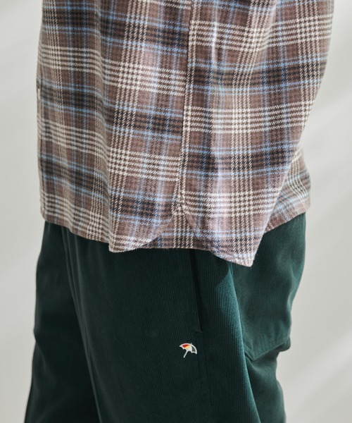 Arnold Palmer（アーノルドパーマー）の「ネルチェック リラックス シェア シャツ（シャツ/ブラウス・レディース・チャコールグレー/ベージュ/ネイビー・XS/S/M/L/LL）」の7枚目の写真