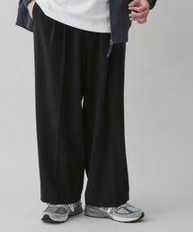 LUCY | LUCY/【23年秋冬新作】起毛TRワイドストレートスラックス(スラックス)