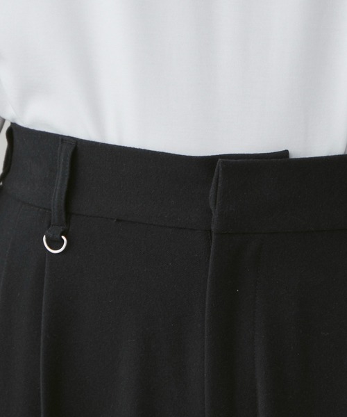 LUCY（ルーシー）の「LUCY/起毛TRワイドストレートスラックス（スラックス・メンズ・ブルー系その他/杢グレー/ブラック・MEDIUM/LARGE）」の7枚目の写真