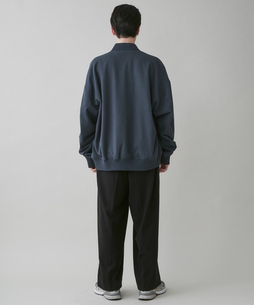 LUCY（ルーシー）の「LUCY/起毛TRワイドストレートスラックス（スラックス・メンズ・ブルー系その他/杢グレー/ブラック・MEDIUM/LARGE）」の17枚目の写真