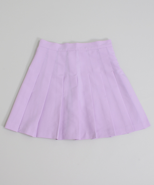 WC(ダブル シー)の「WC/テニスプリーツスカート(スカート・レディース・ホワイト/ブラック/パープル/ライトパープル/ピンク・FREE)」の9枚目の写真