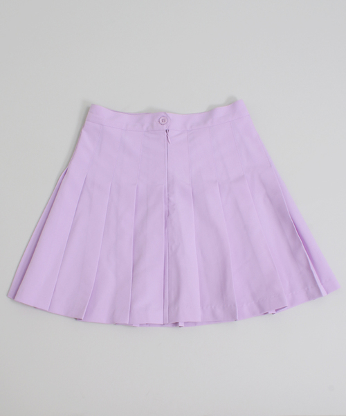 WC(ダブル シー)の「WC/テニスプリーツスカート(スカート・レディース・ホワイト/ブラック/パープル/ライトパープル/ピンク・FREE)」の10枚目の写真