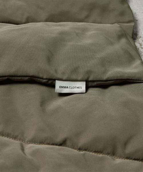 EMMA CLOTHES(エマクローズ)の「エコダウンマフラー EMMA CLOTHES(マフラー・メンズ・グレイッシュベージュ/ブラック/カーキ・FREE)」の17枚目の写真