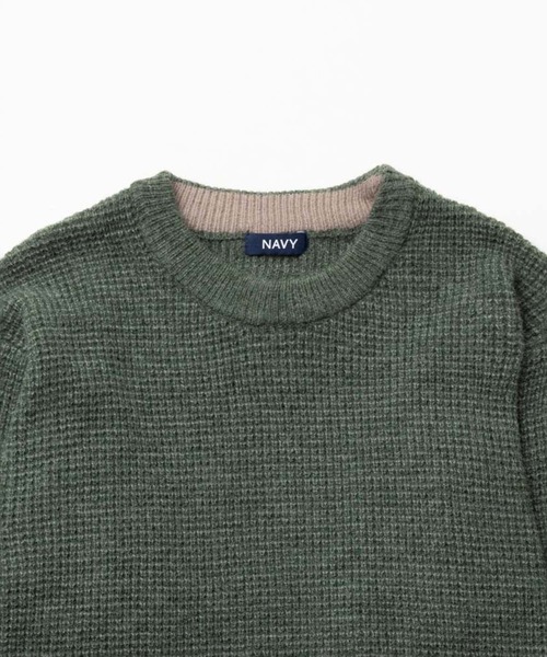 HYEON　アップルパイ　ニット ネイビー HYEON アップルパイ ニット ネイビー