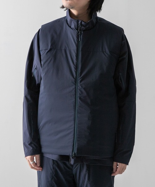 DAIWA LIFESTYLE（ダイワライフスタイル）の「DAIWA LIFESTYLE BASE　PADDING INNER VEST（ダウンベスト・メンズ・ネイビー・SMALL/MEDIUM/LARGE/X-LARGE）」の18枚目の写真