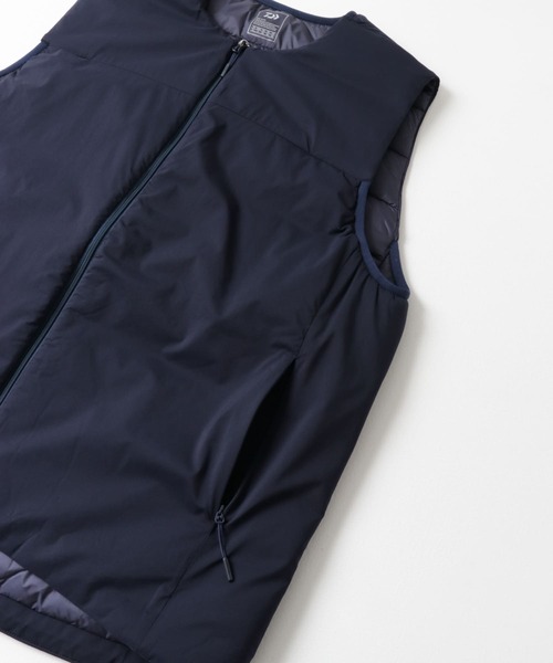 DAIWA LIFESTYLE（ダイワライフスタイル）の「DAIWA LIFESTYLE BASE　PADDING INNER VEST（ダウンベスト・メンズ・ネイビー・SMALL/MEDIUM/LARGE/X-LARGE）」の14枚目の写真