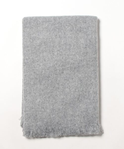 TIMELESS COMFORT（タイムレスコンフォート）の「【PIERRE QUIOC（ピエールキオック）】 Milene Etole（マフラー・レディース・グレー/アイボリー/ブラウン・ONE SIZE）」の10枚目の写真