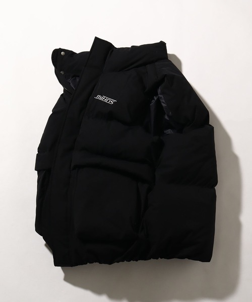 mihns closet(ミンズクローゼット)の「【mihns closet/ミンズクローゼット】中綿スタンドダウンベスト(ダウンベスト・メンズ・ブラック/オフホワイト/ミント・M/L)」の4枚目の写真