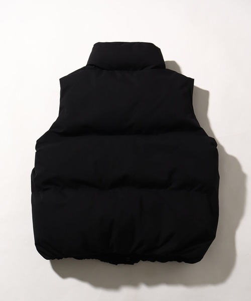 mihns closet(ミンズクローゼット)の「【mihns closet/ミンズクローゼット】中綿スタンドダウンベスト(ダウンベスト・メンズ・ブラック/オフホワイト/ミント・M/L)」の5枚目の写真