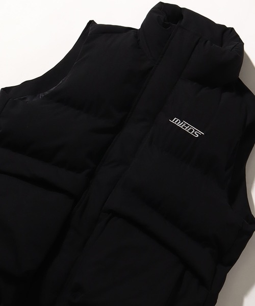 mihns closet(ミンズクローゼット)の「【mihns closet/ミンズクローゼット】中綿スタンドダウンベスト(ダウンベスト・メンズ・ブラック/オフホワイト/ミント・M/L)」の7枚目の写真
