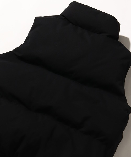 mihns closet(ミンズクローゼット)の「【mihns closet/ミンズクローゼット】中綿スタンドダウンベスト(ダウンベスト・メンズ・ブラック/オフホワイト/ミント・M/L)」の8枚目の写真