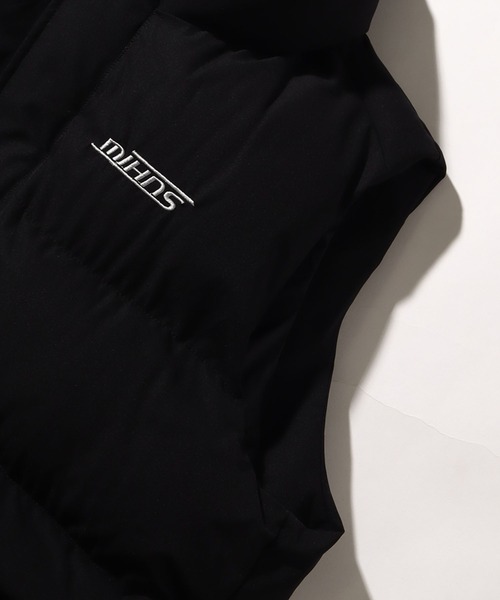 mihns closet(ミンズクローゼット)の「【mihns closet/ミンズクローゼット】中綿スタンドダウンベスト(ダウンベスト・メンズ・ブラック/オフホワイト/ミント・M/L)」の15枚目の写真
