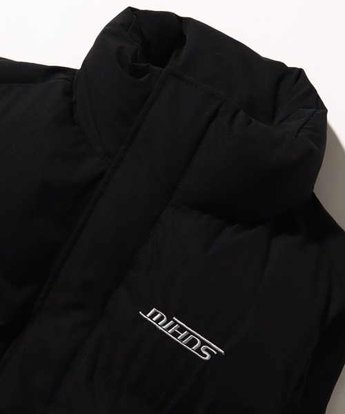 mihns closet(ミンズクローゼット)の「【mihns closet/ミンズクローゼット】中綿スタンドダウンベスト(ダウンベスト・メンズ・ブラック/オフホワイト/ミント・M/L)」の14枚目の写真