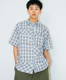 BEAMS | BEAMS / 切替え バイアス チェック シャツ(シャツ/ブラウス)