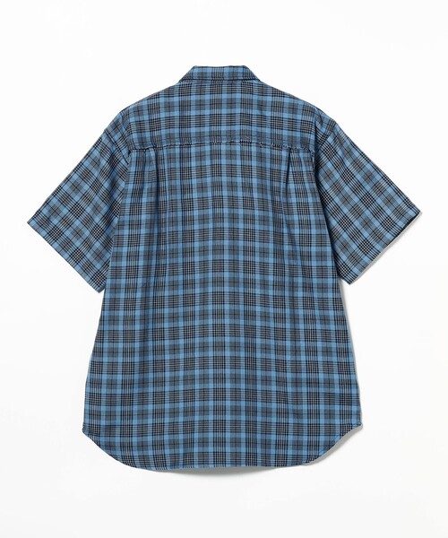 BEAMS(ビームス)の「BEAMS / 切替え バイアス チェック シャツ(シャツ/ブラウス・メンズ・ブルー/ホワイト・L/M/XL/S)」の15枚目の写真