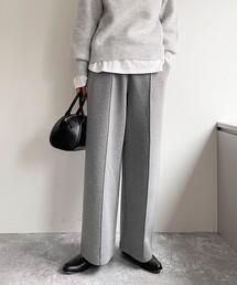 fredy emue | ダンボールニットワイドパンツ(その他パンツ)