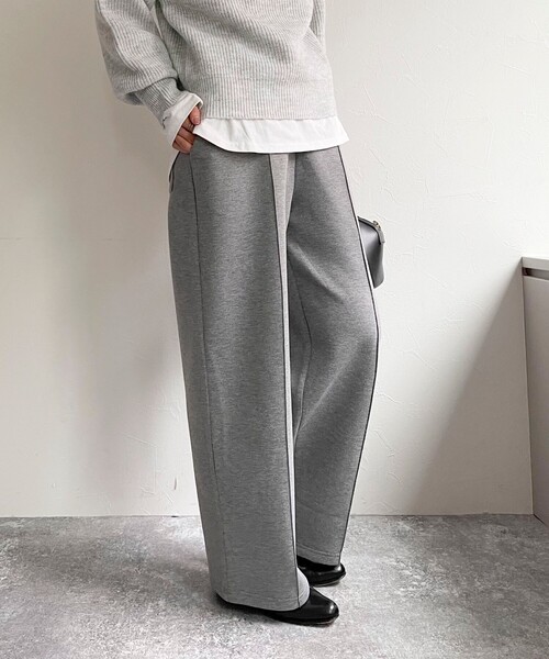 fredy emue ダンボールニットワイドパンツ fredy emue パンツ ダンボールニットワイドパンツ レディース