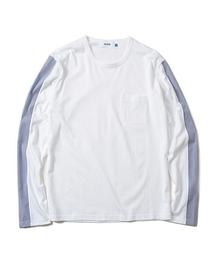 BEAMS T | ALOYE×BEAMS T / 別注 ロングスリーブ Shirt Fabrics Tシャツ(Tシャツ/カットソー)