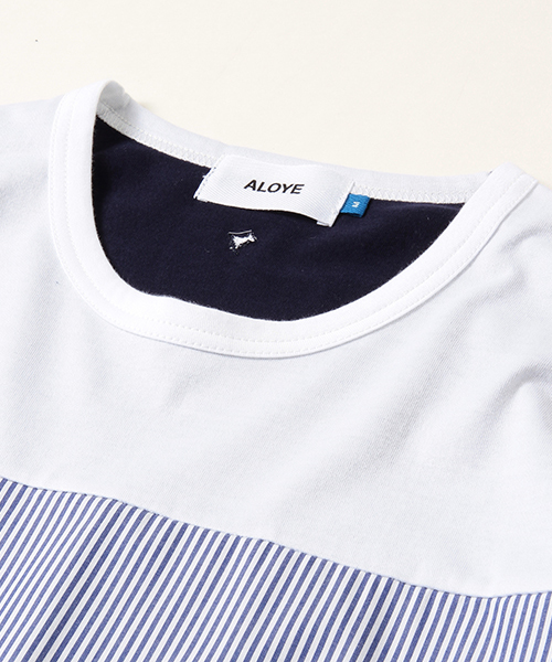 BEAMS T(ビームスティー)の「ALOYE×BEAMS T / 別注 ロングスリーブ Shirt Fabrics Tシャツ(Tシャツ/カットソー・メンズ・その他2/その他1・LARGE/X-LARGE/MEDIUM/SMALL)」の8枚目の写真