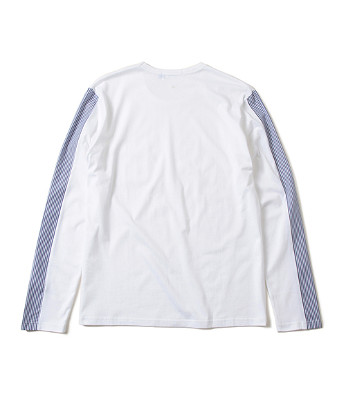 BEAMS T(ビームスティー)の「ALOYE×BEAMS T / 別注 ロングスリーブ Shirt Fabrics Tシャツ(Tシャツ/カットソー・メンズ・その他2/その他1・LARGE/X-LARGE/MEDIUM/SMALL)」の6枚目の写真