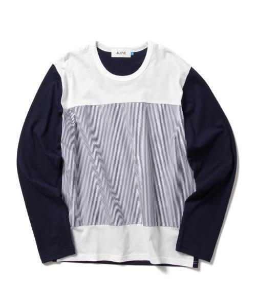BEAMS T(ビームスティー)の「ALOYE×BEAMS T / 別注 ロングスリーブ Shirt Fabrics Tシャツ(Tシャツ/カットソー・メンズ・その他2/その他1・LARGE/X-LARGE/MEDIUM/SMALL)」の12枚目の写真
